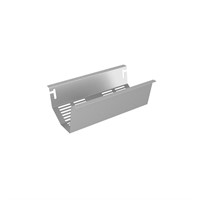 Axessline Outlet Tray - Montagedike för ellist, L370xB200 mm, silver